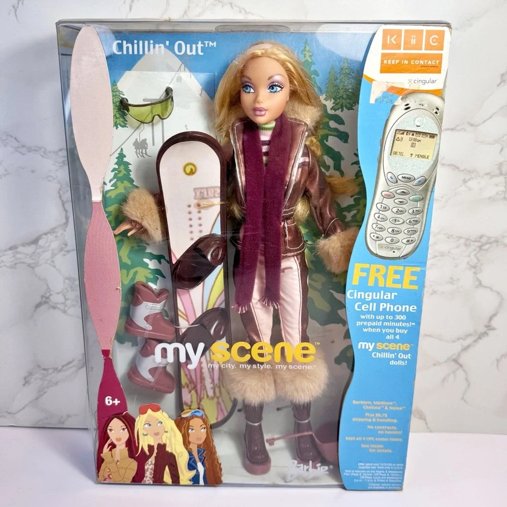 Mattel My Scene “Chillin' Out” Barbie Doll,